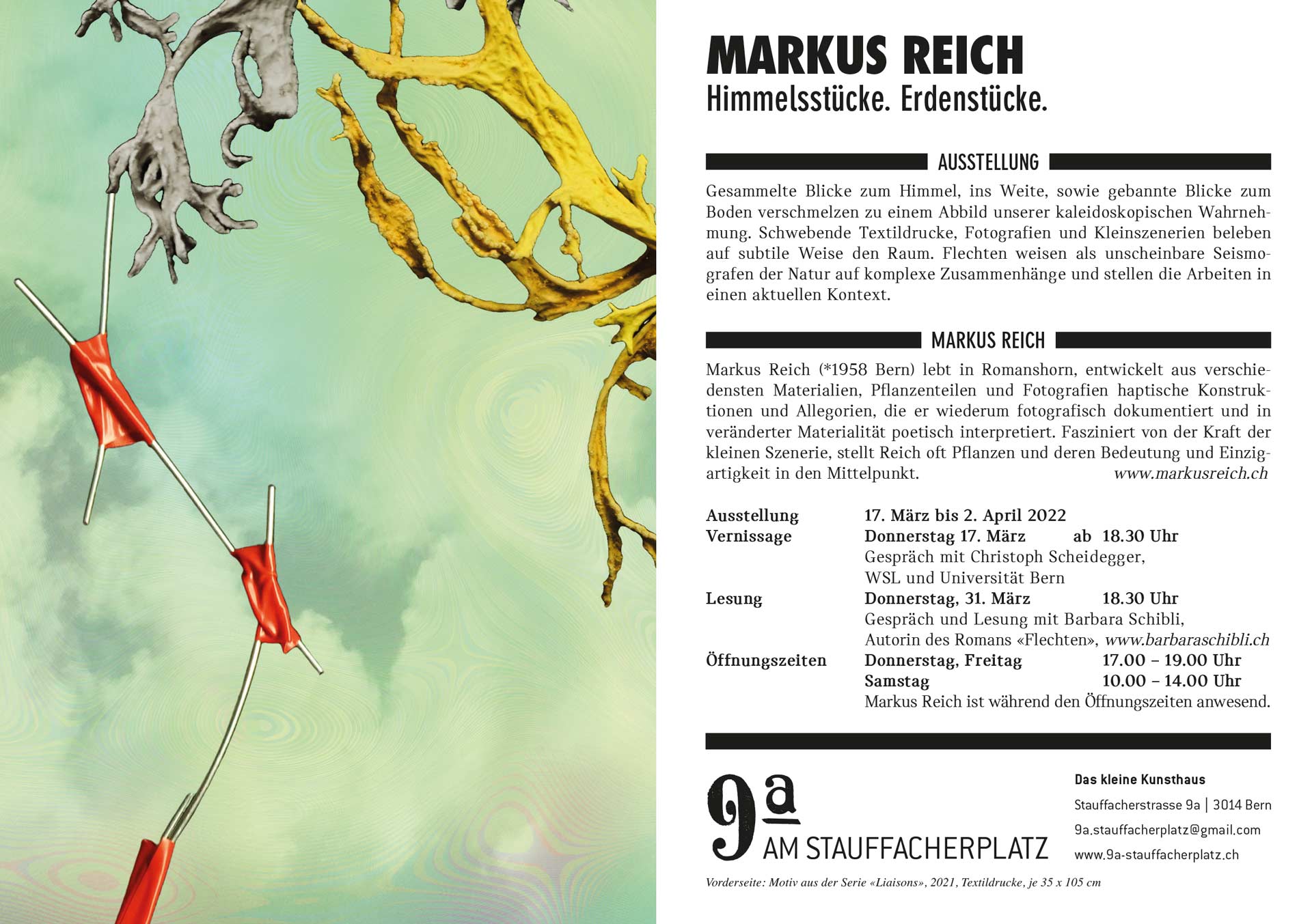 Ausstellung Markus Reich Bern